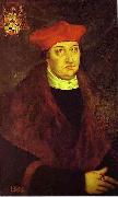 Lucas Cranach the Elder Portrait of Cardinal Albrecht of Brandenburg Germany oil painting artist